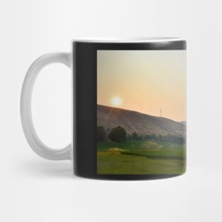 Summer Sunset over a Rural Landscape Mug